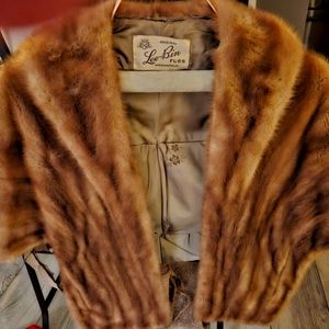 Mink stole- Vintage perfect for your night on the town!